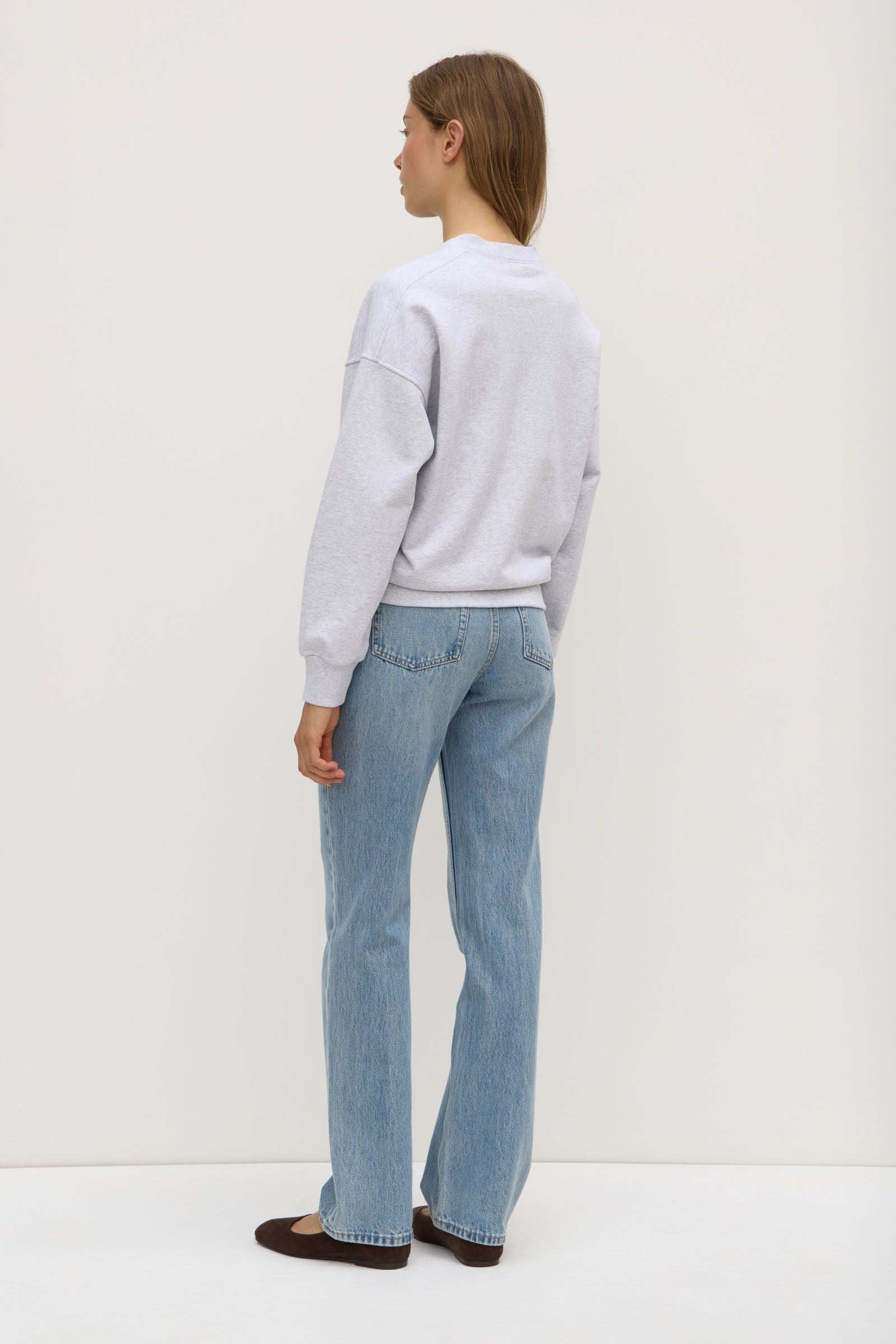 Anya Fleece Crew Neck Sweatshirt for Women - Soft & Cozy Pullover Fleece Top - Perfect for Casual Wear, Lounging & Outdoor Activities
