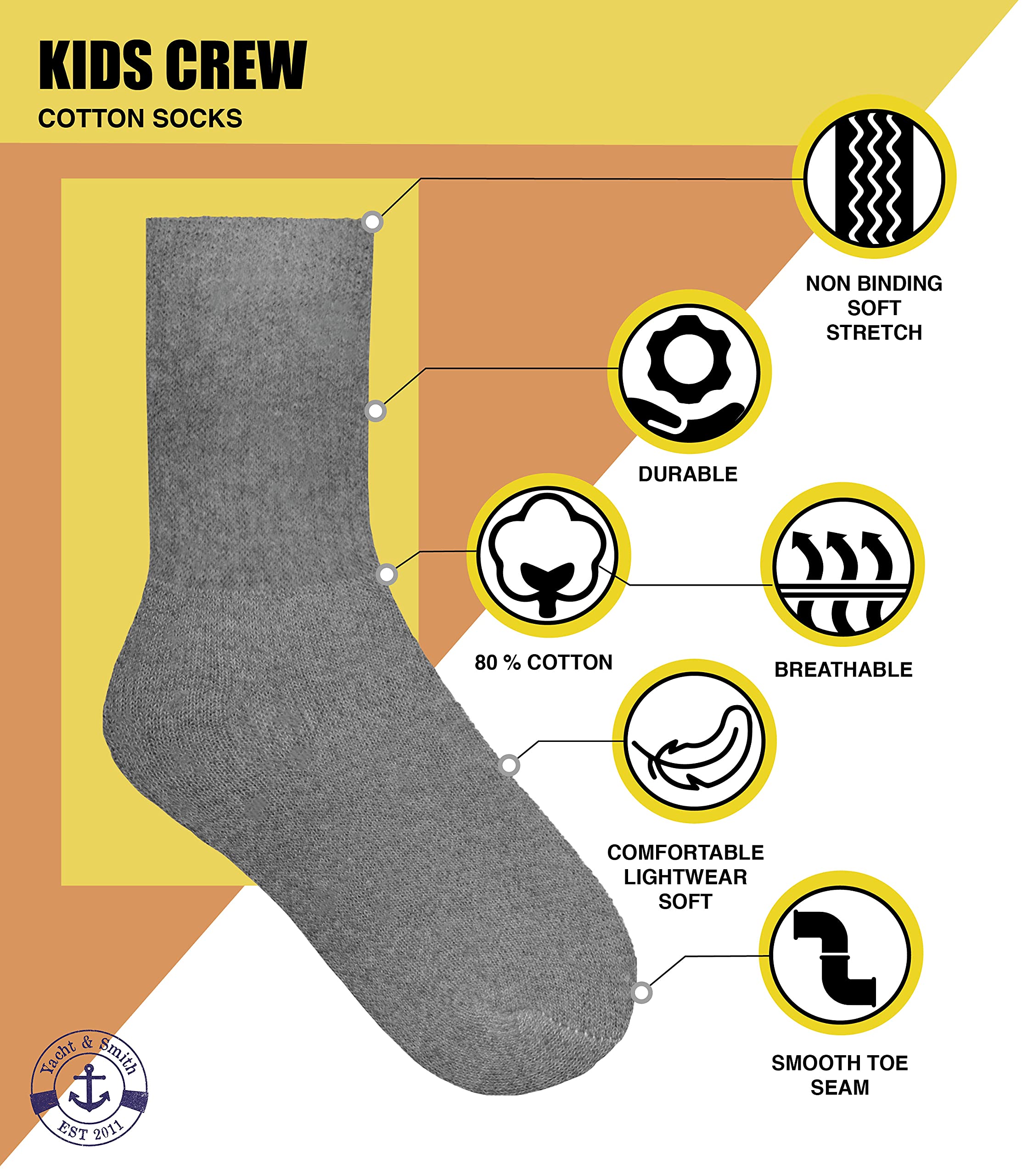 Wholesale Bulk Sport Cotton Socks - Unisex Crew, Ankle & Tube Socks for Men, Women & Kids | Perfect for Gym, Running & Everyday Wear