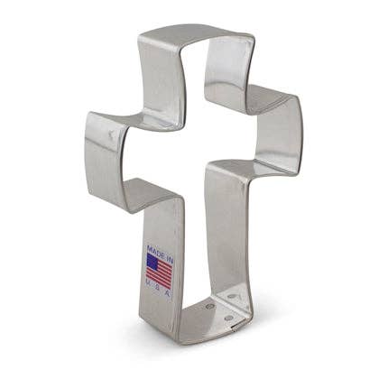 Stainless Steel Holy Cross Cookie Cutter - Perfect for Christian Baking, Holiday Cookies & Religious Celebration Desserts
