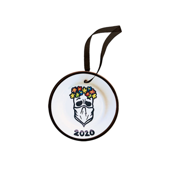Beautiful Floral COVID Face Mask - Day of the Dead Inspired Design | Comfortable & Stylish Protection for Halloween, Dia de los Muertos Celebrations & Everyday Use
