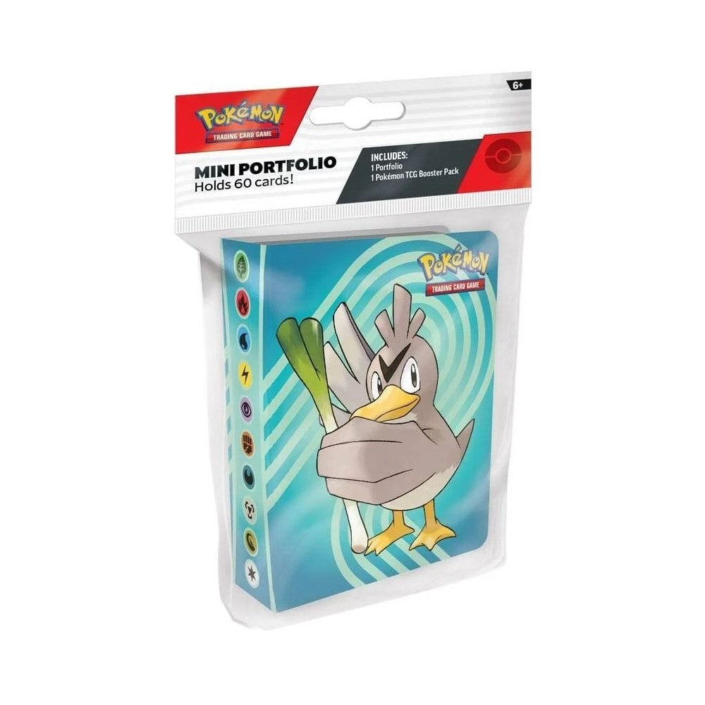 Pokemon Q1 2025 Mini Trading Card Portfolio - Collectible Card Binder for Pokemon TCG Players | Perfect for Organizing, Storing & Displaying Rare Cards at Home, School or Tournaments