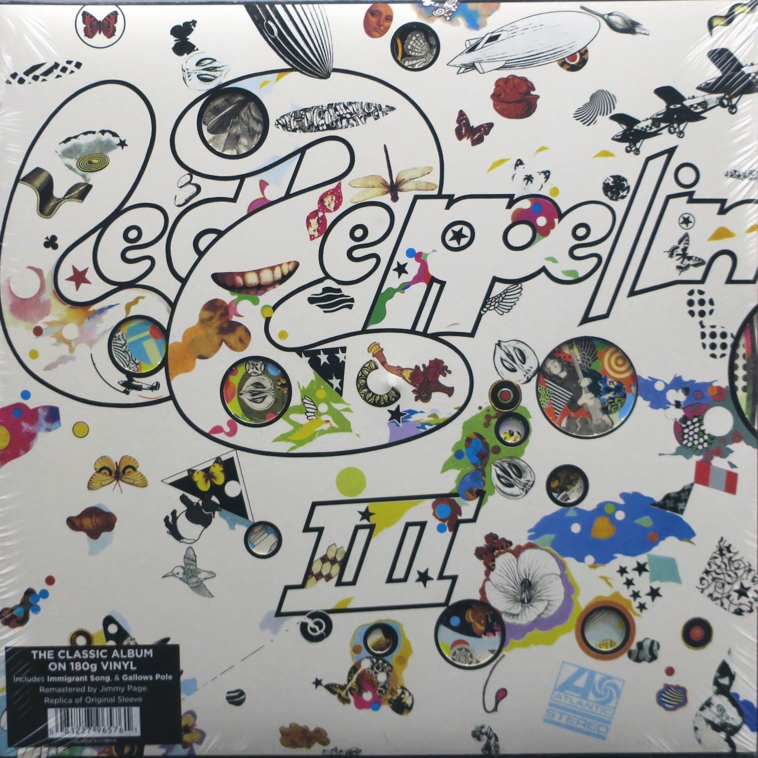 LED ZEPPELIN 'III' Remastered 180g Vinyl LP - High Quality Audiophile Record for Music Collectors & Classic Rock Fans - Perfect for Home Listening & Vinyl Collections