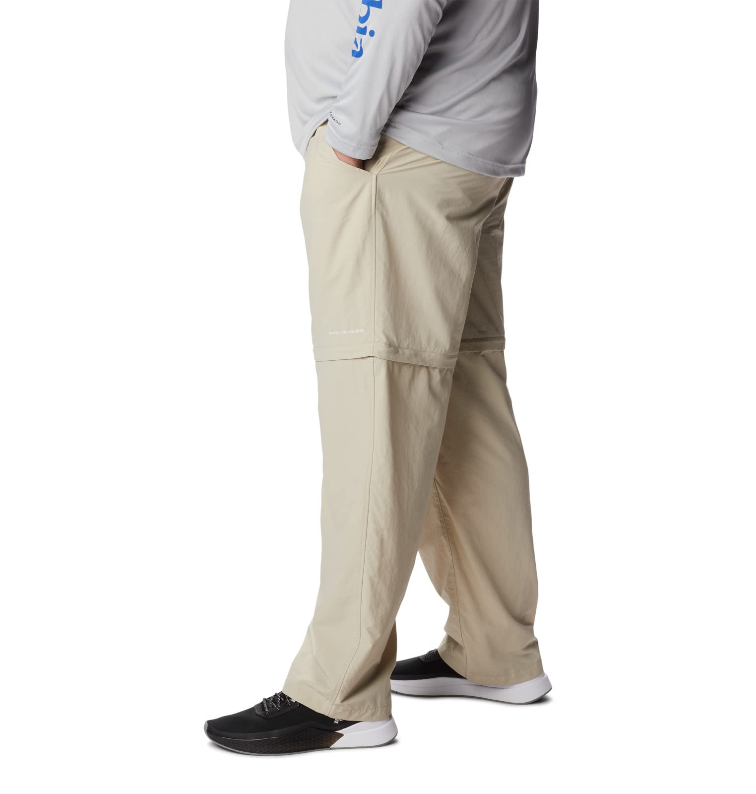 Columbia Men's Backcast Convertible Pants - Water-Resistant, Quick-Dry Hiking & Outdoor Adventure Pants with Zip-Off Legs - Perfect for Camping, Fishing & Travel