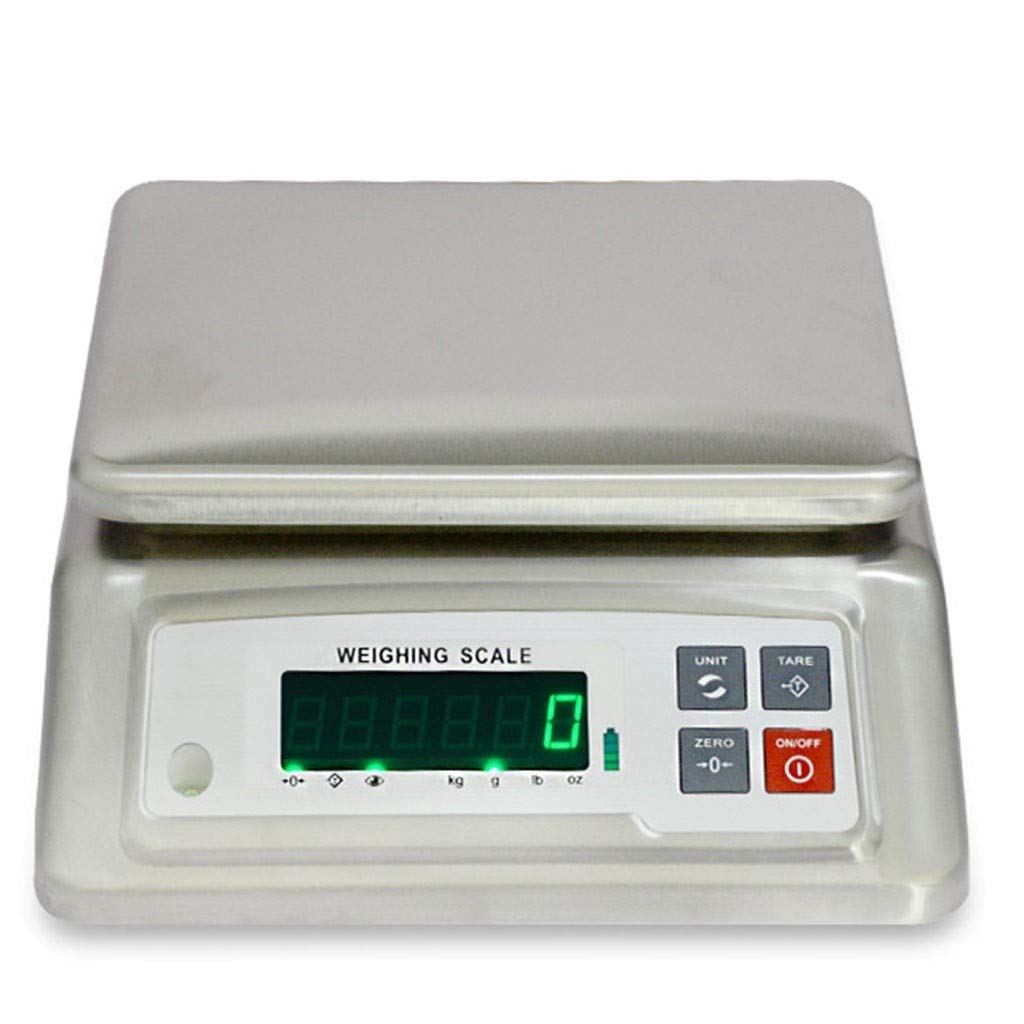 XIANGWEN Digital Kitchen Scale 30kg/1g Precision with LCD Backlight - Multifunction Cooking & Jewelry Scale, Stainless Steel, Auto Shutoff & Timer - Perfect for Baking, Meal Prep & Jewelry Weighing