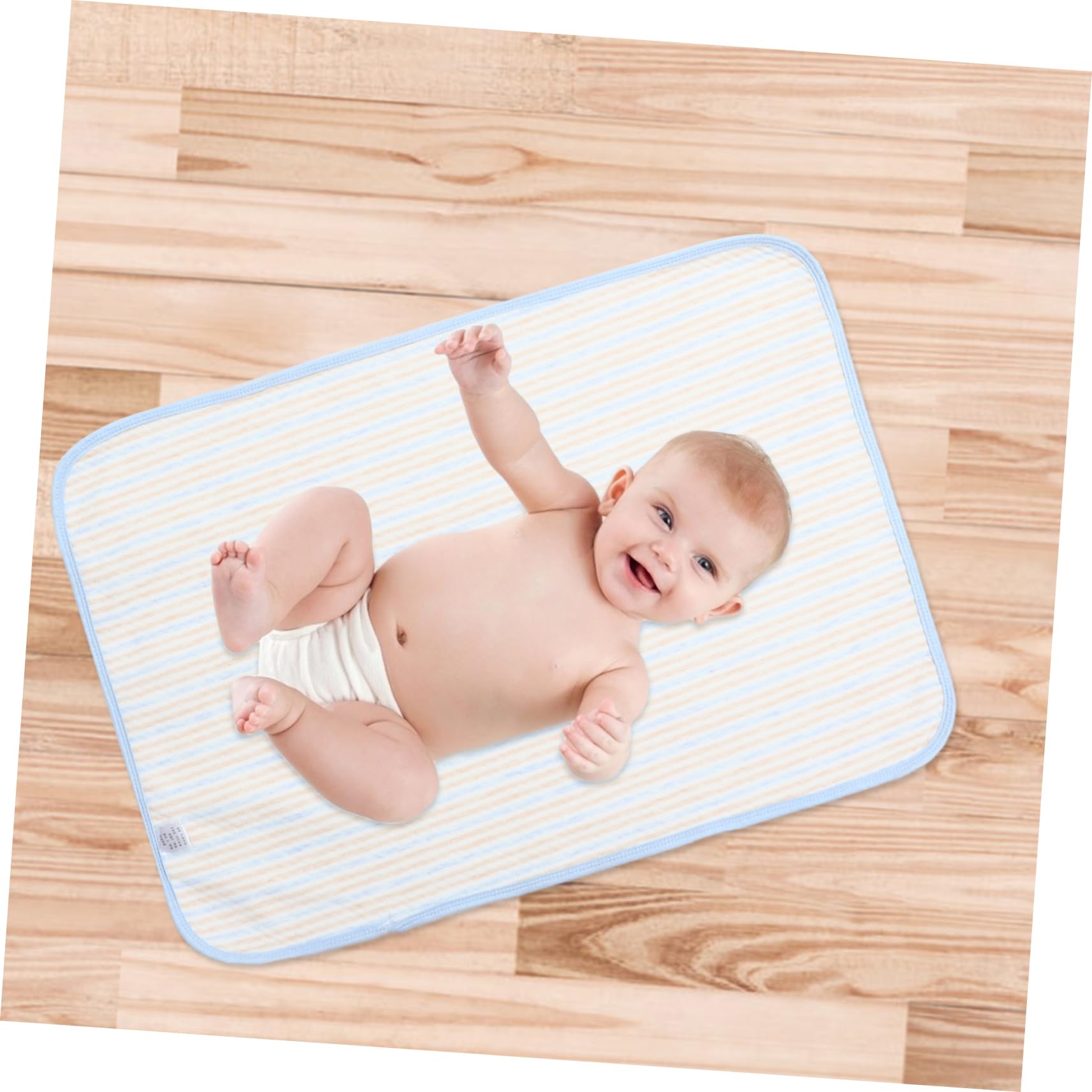 4-Pack Waterproof Changing Pad Liners - Soft Cotton Anti-Pee & Menstrual Protection Pads for Baby Changing Tables, Adult Incontinence & Pet Training Mats - Ideal for Nursery, Elderly Care & Pet Owners