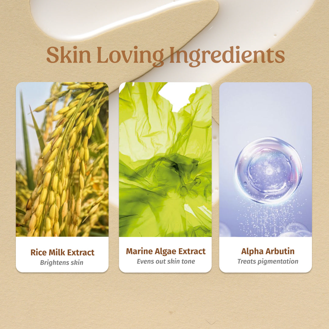 Milk Drops Brightening Serum for Glowing Skin - Vitamin C & Hyaluronic Acid Face Treatment | Perfect for Day & Night Skincare Routine