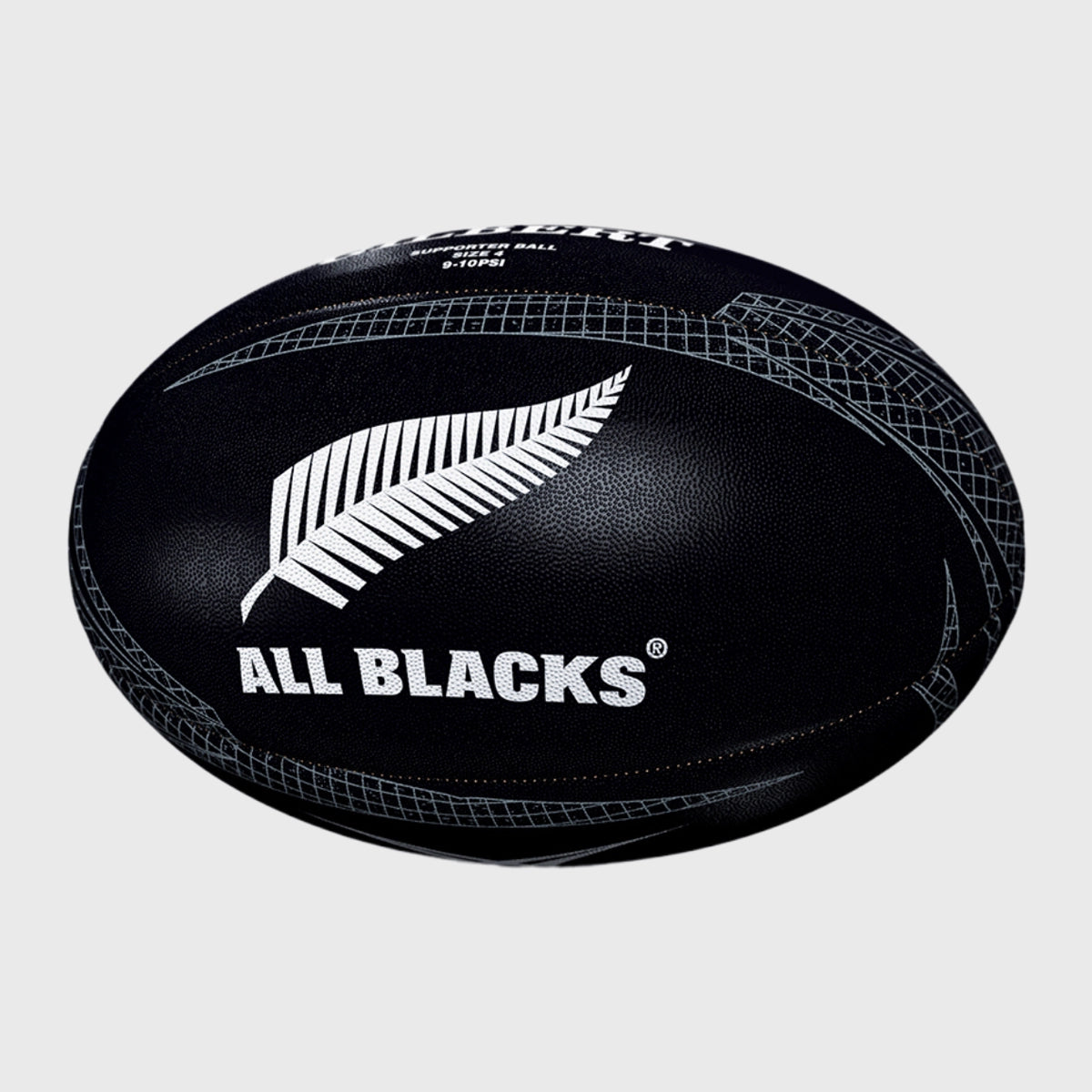 Gilbert New Zealand All Blacks Official Rugby Ball - Premium Match & Training Ball for Rugby Fans - Perfect for Games, Practice, and Collectibles