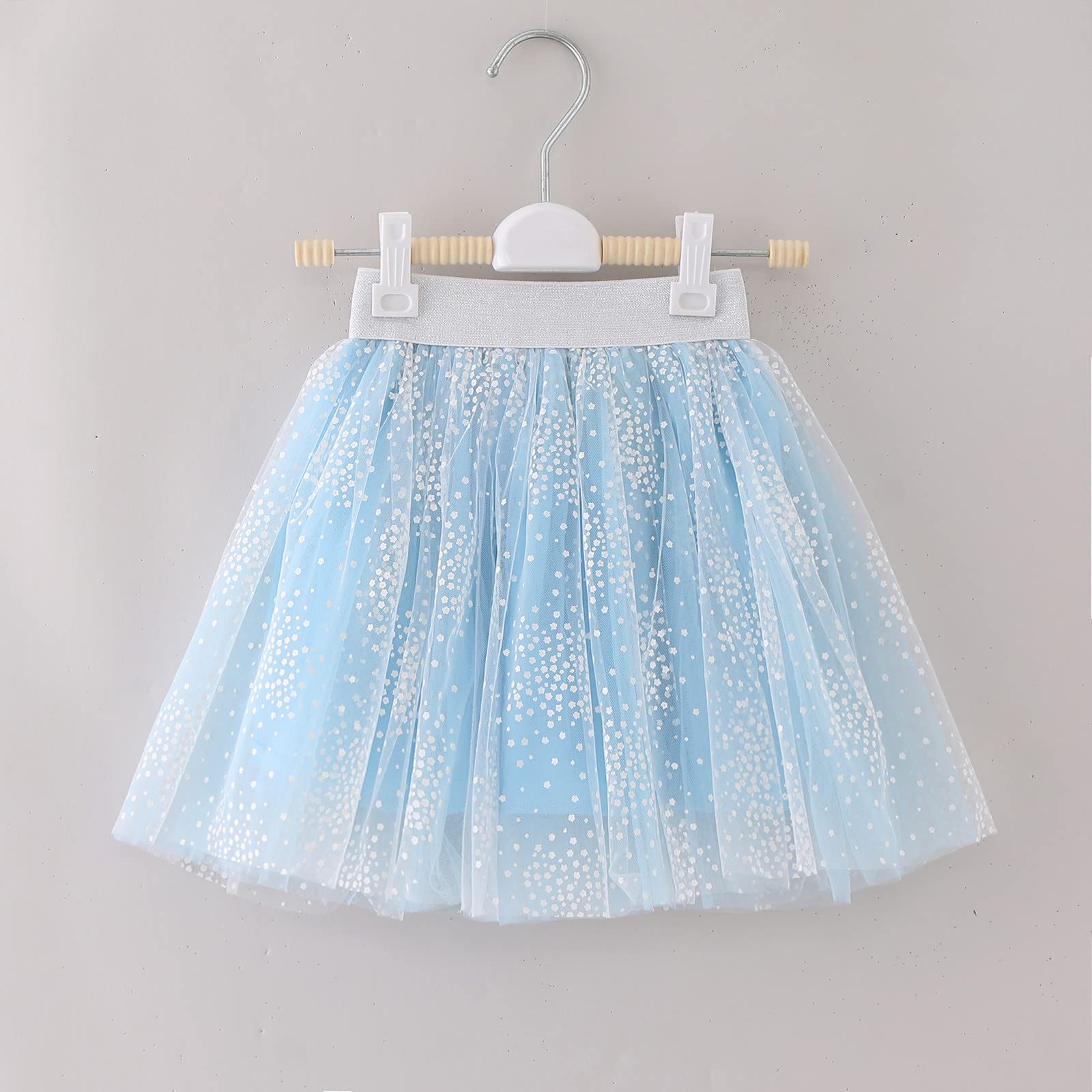 Sparkly Girls Sequin Tutu Skirt for Toddlers - Soft Tulle Ballet Dance Skirt, Birthday Party Outfit & Fashion Dress for Performances, Photo Shoots & Special Occasions