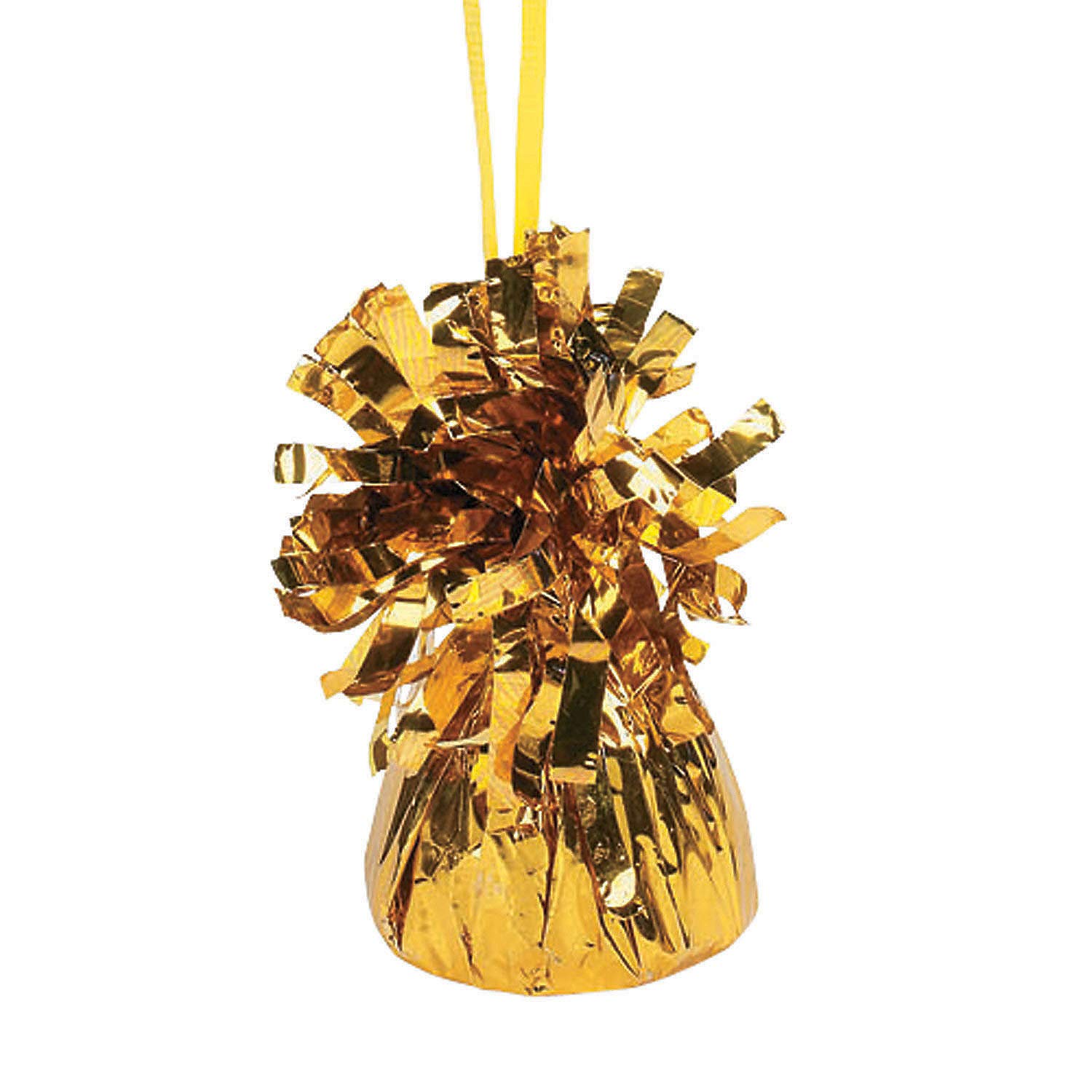 12-Piece Gold Balloon Weights for Birthday, Wedding & Party Decorations - Heavy Duty Balloon Anchors for Indoor & Outdoor Events