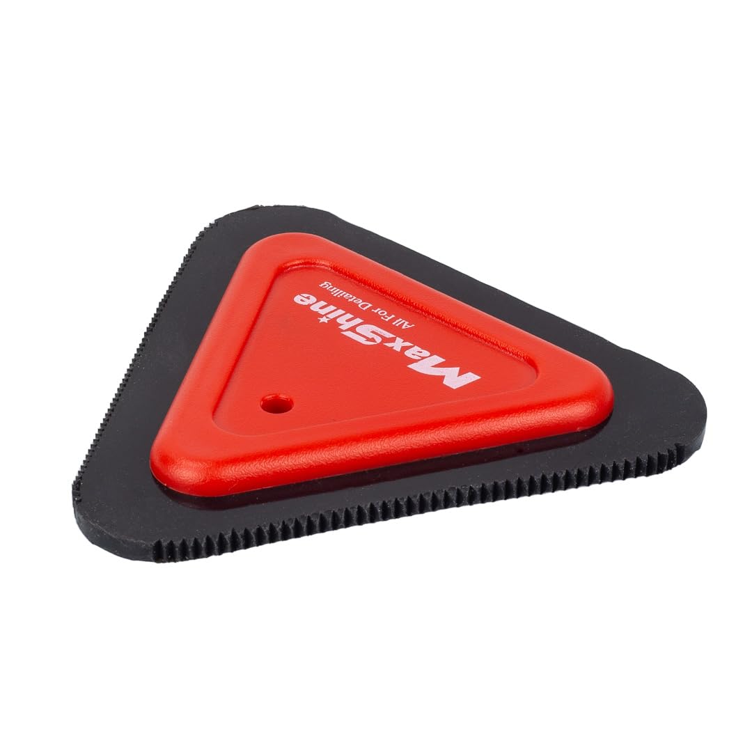 Maxshine Mini Pet Hair Remover Tool - 3-Sided Lint Brush for Car Seats, Carpets, Furniture - Dog & Cat Hair Removal Brush - Easy to Clean Car Detailing Accessories - Perfect for Home, Office, and Auto Care