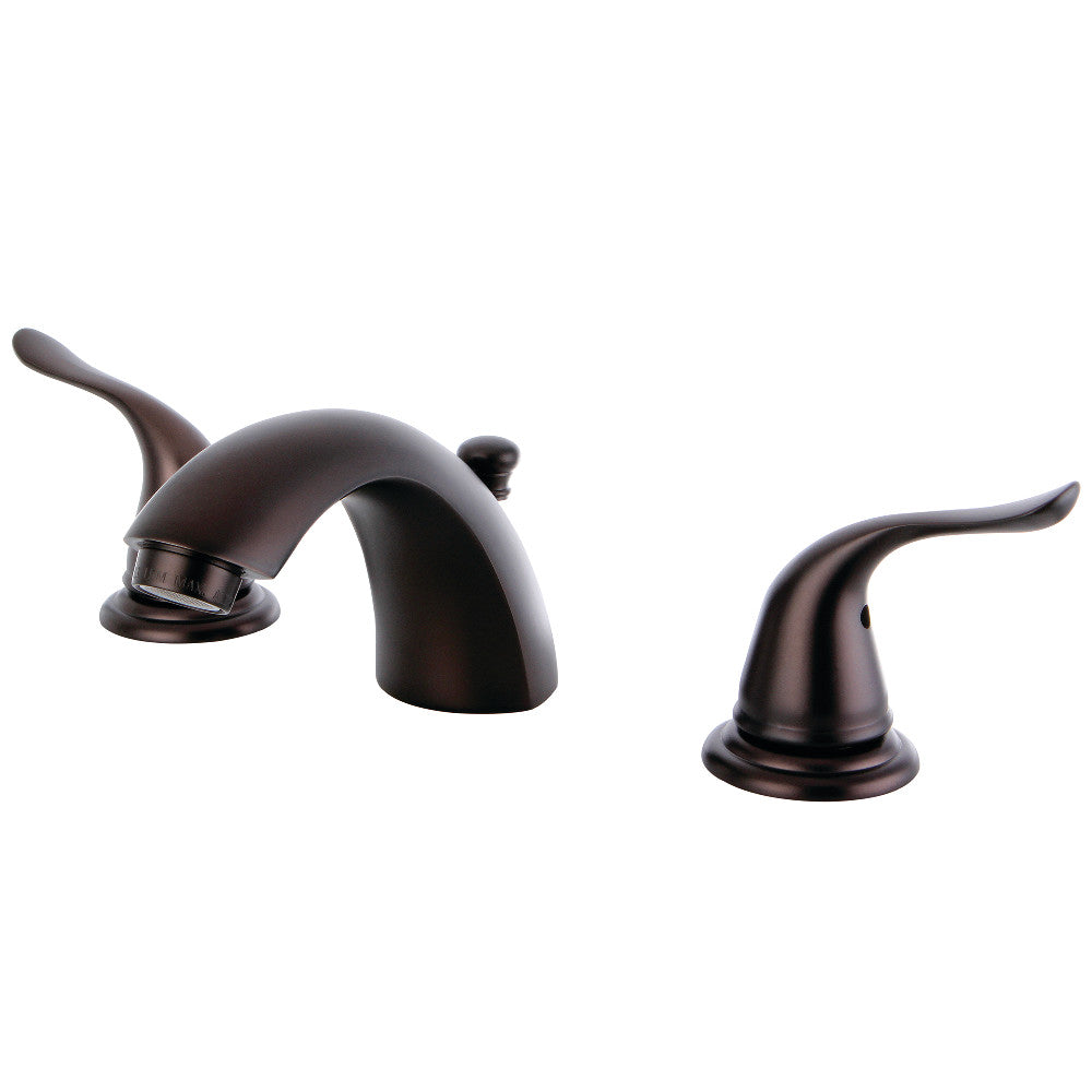 Kingston Brass KB2955YL Yosemite Mini Widespread Bathroom Faucet - Elegant Vintage Style for Bathroom Sink, Perfect for Powder Rooms and Guest Baths