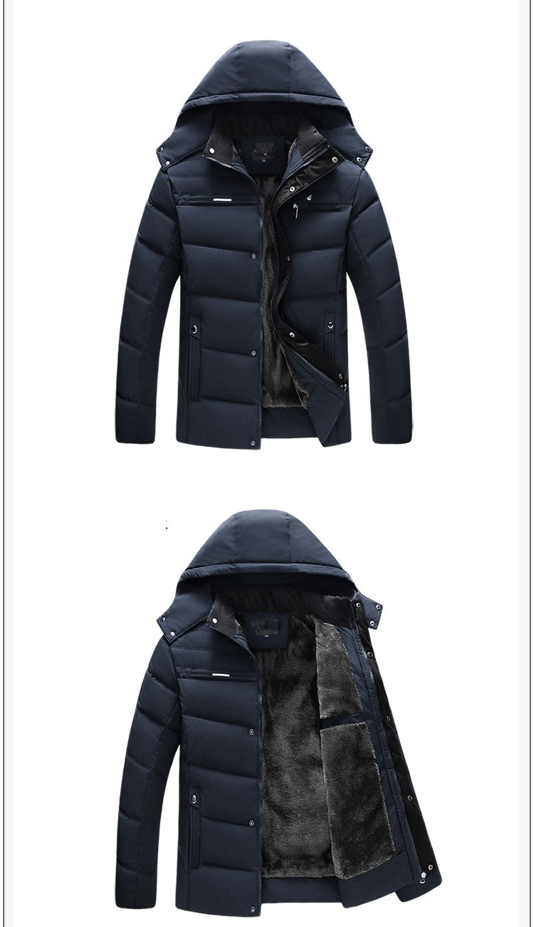 Warm Cotton Padded Jackets for Men & Women - Cozy Winter Outerwear for Cold Weather & Outdoor Activities