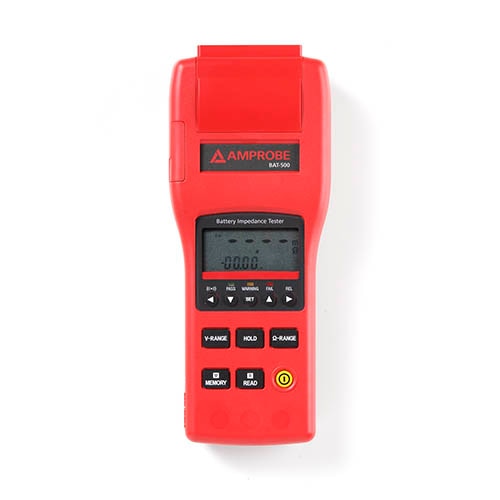 Amprobe BAT 500 Battery Impedance Tester - Digital Battery Analyzer for Car, Truck & Marine Batteries - Perfect for Auto Shops, Fleet Maintenance & Home Diagnostics
