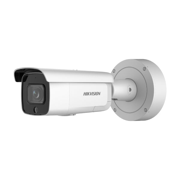 Hikvision 6MP Bullet Security Camera with Strobe Light & Audible Alarm, Varifocal Lens - Outdoor Surveillance for Home & Business Protection