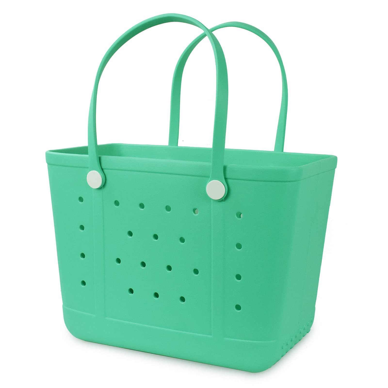 Lightweight Rubber Beach Bag - X-Large Waterproof & Washable Tote for Women | Perfect for Pool, Travel, Gym & Shopping