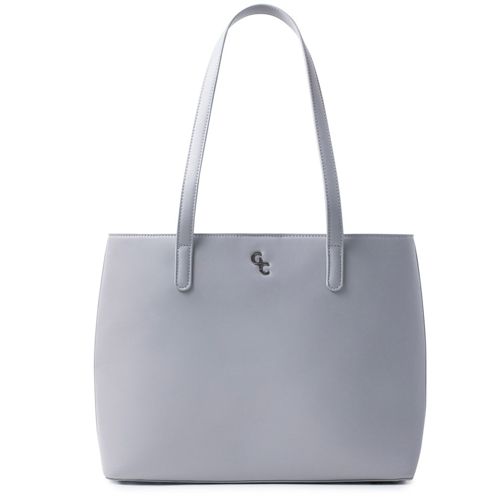Stylish Galway Crystal Fashion Large Tote Bag for Women - Premium Grey Handbag for Work, Travel & Shopping