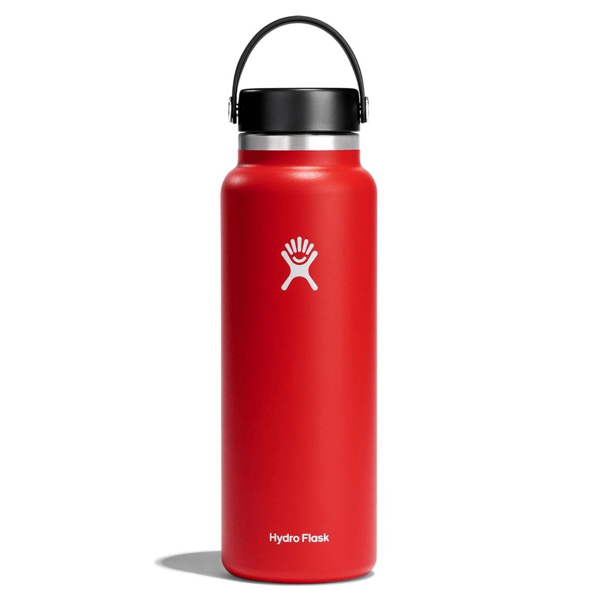 40 oz Wide Mouth Water Bottle with Flex Cap - Leak Proof, BPA Free, Durable Stainless Steel for Gym, Hiking & Outdoor Activities