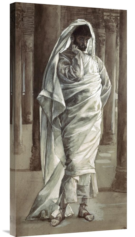 James Tissot Thomas Gallery Wrap Giclee Canvas Wall Art Print - Premium Budget Home Decor for Living Room, Bedroom & Office