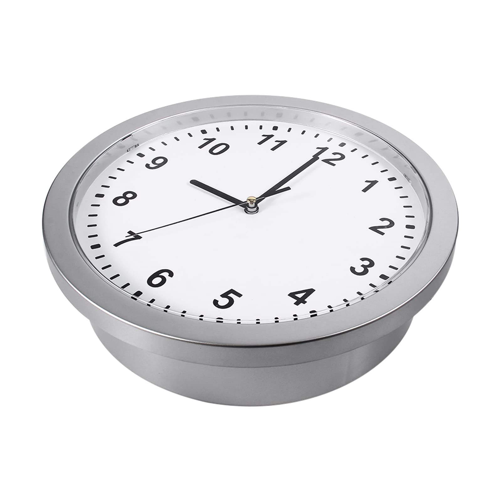 Hidden Wall Clock with 3 Compartments - Secret Storage Shelf for Cash, Jewelry & Valuables | Discreet Home & Office Security Organizer for Money, Toys & Small Items