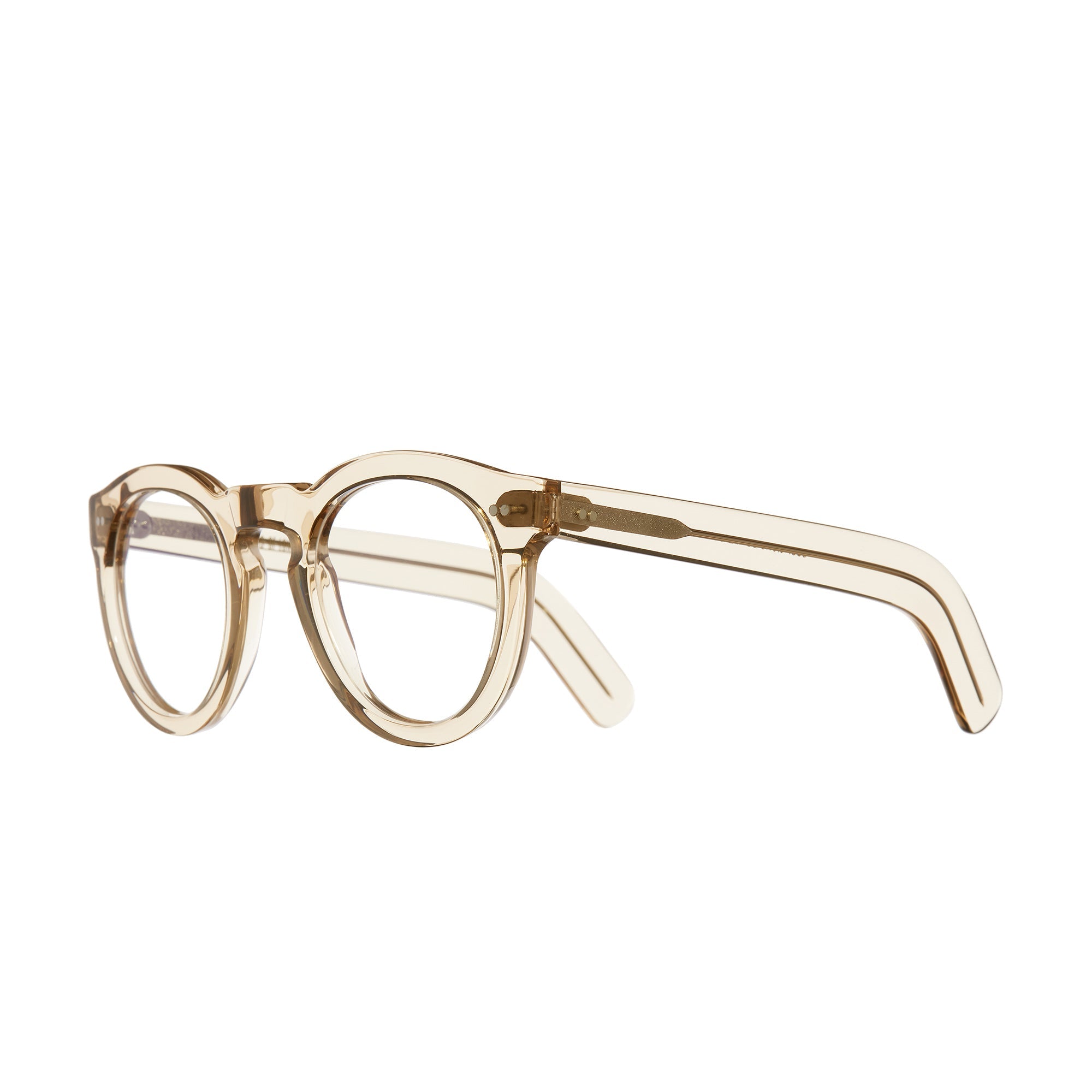 Cutler and Gross 0734V3 GC 4825 Eyeglass Frames - Premium Acetate & Gold Plated Design for Men & Women | Perfect for Office, Reading & Fashion Accessories