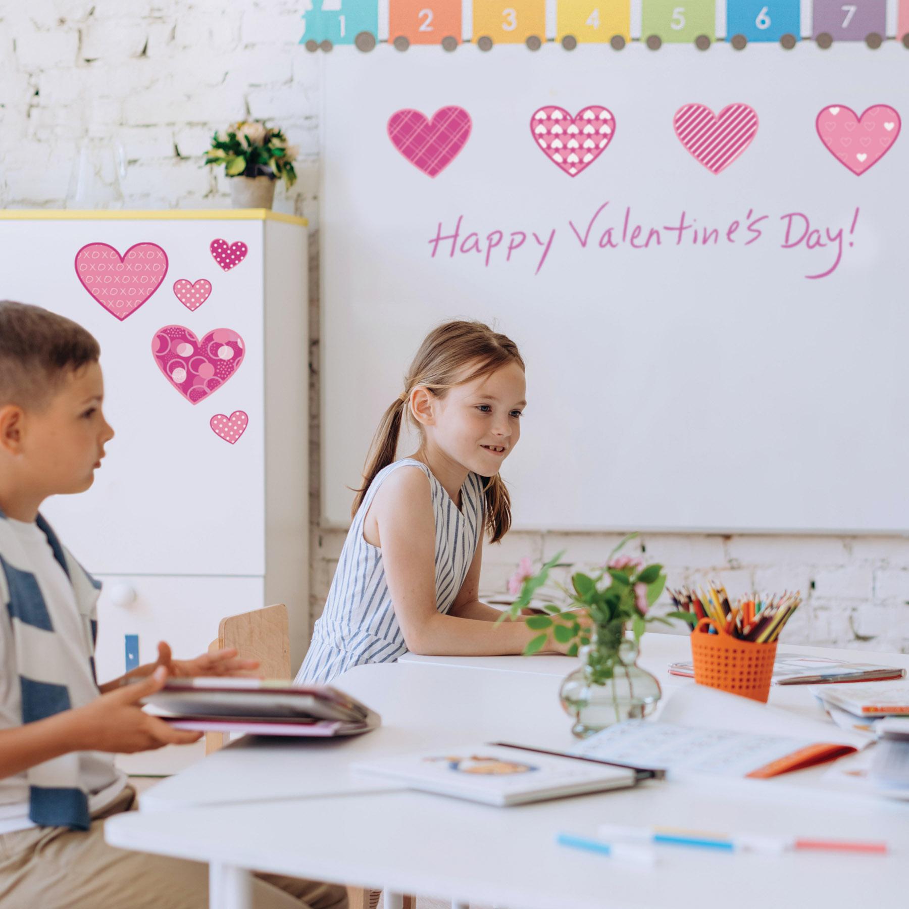 108 Pack Beistle Valentine's Day Window Clings - Heart & Cupid Decorations for Home, Office, Classroom & Party Decor (Perfect for Valentine's Day Celebrations)