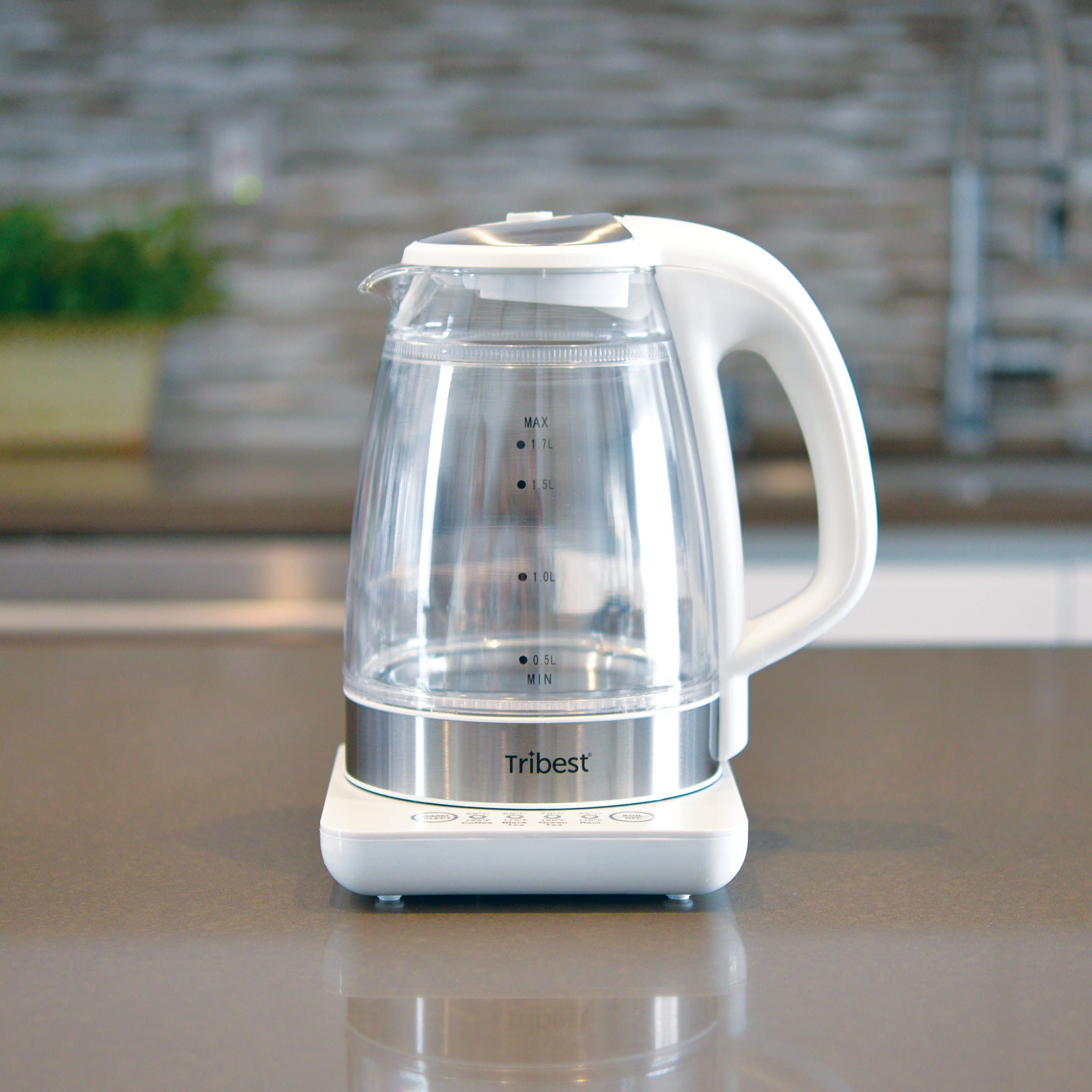 Premium Raw Tea Kettle® Glass Electric Tea Brewer with Temperature Control - Perfect for Home, Office & Tea Ceremonies