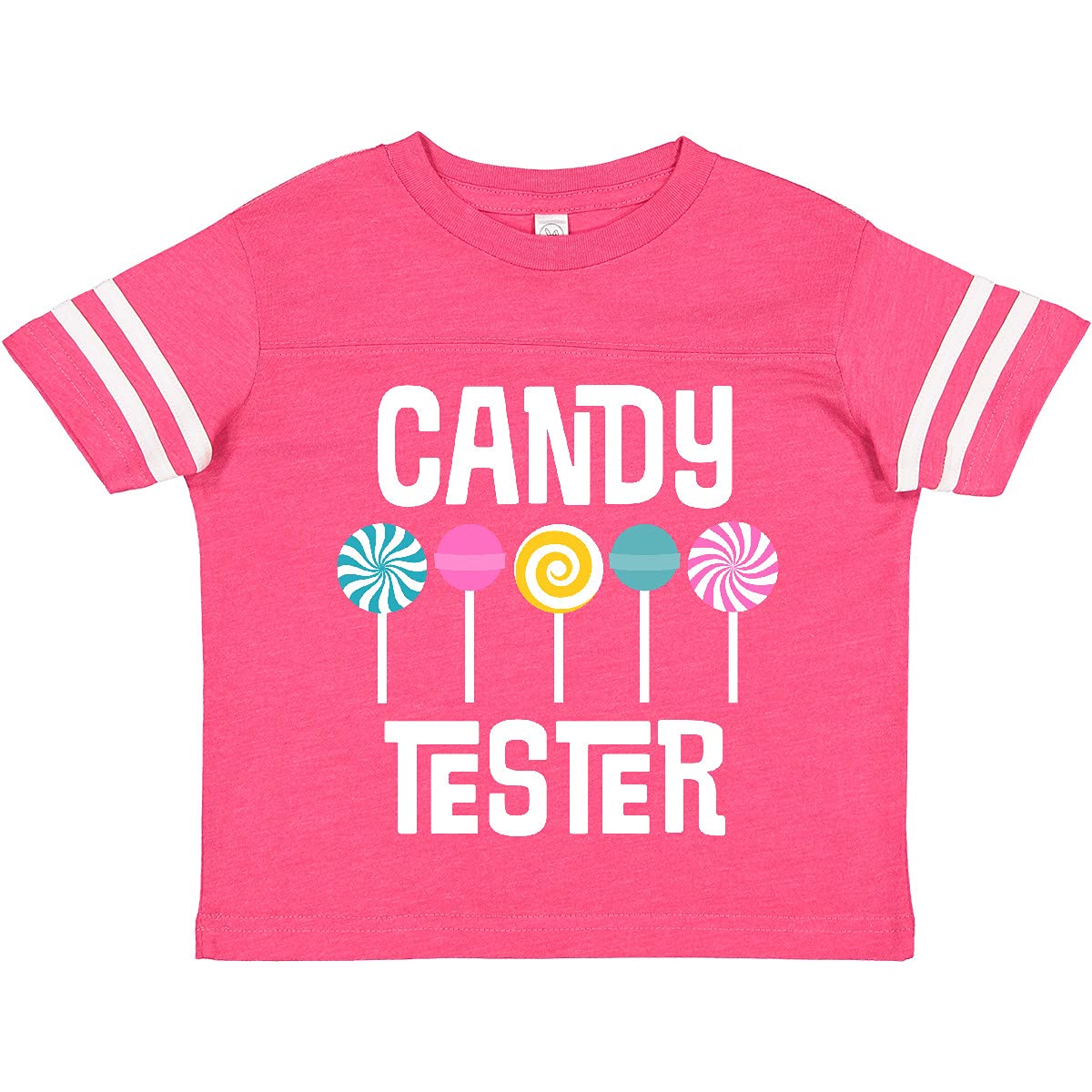 Inktastic Candy Tester Cute Sweets Toddler T-Shirt - Adorable Graphic Tee for Baby Boys & Girls - Perfect for Birthday Parties, Playdates & Family Photos