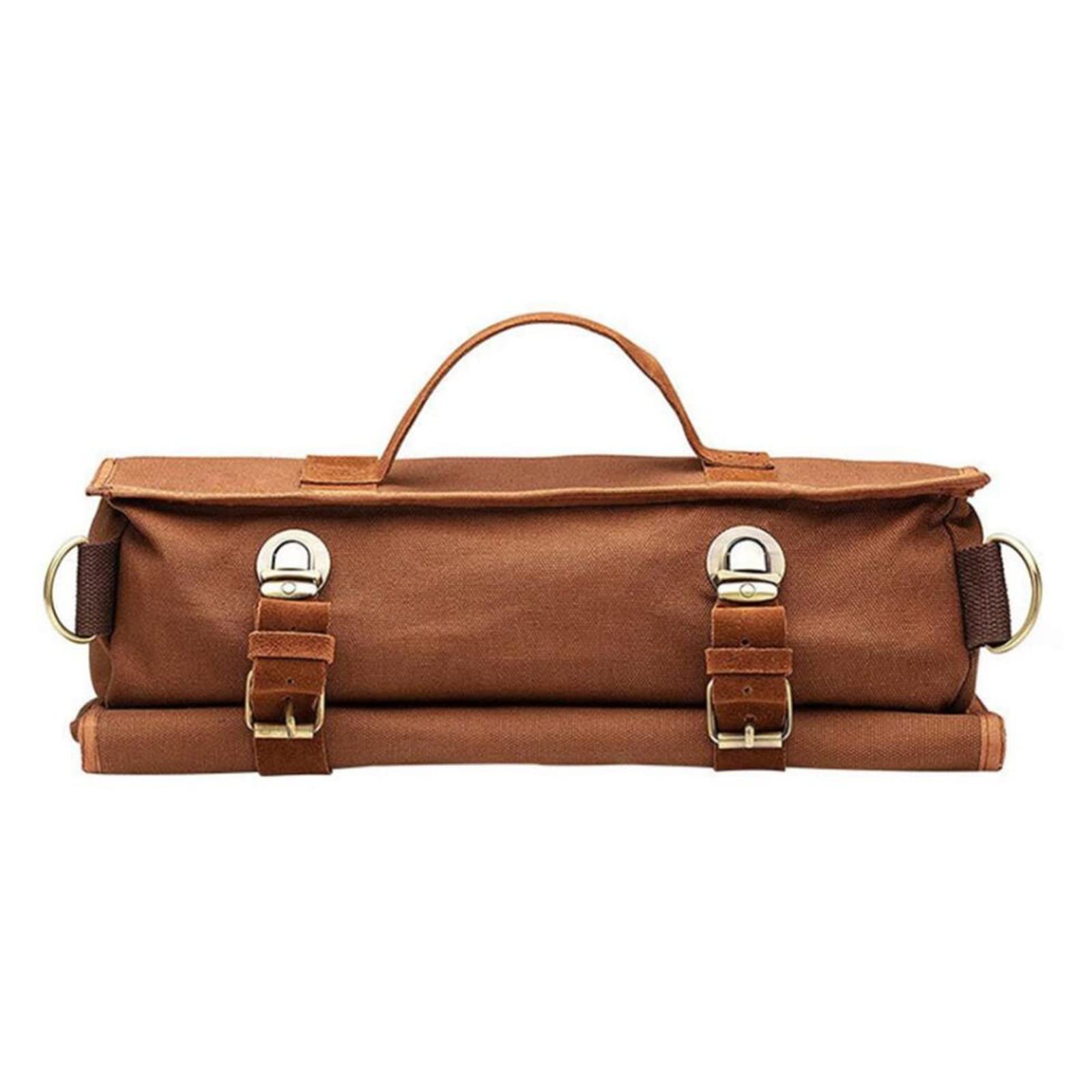 Portable Travel Bartender Kit Bag - Canvas Cocktail & Juice Making Storage with Shaker Set | Perfect for Outdoor Parties, Camping & Home Bar Organization