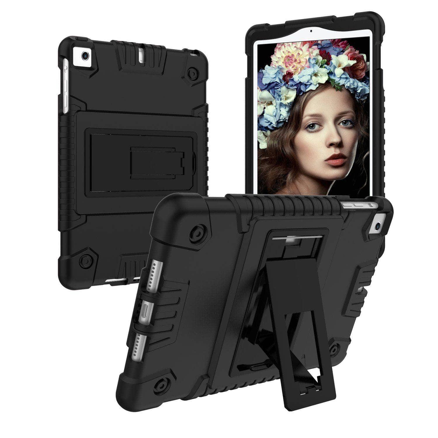 Shockproof iPad Mini 5 Case with Kickstand - Rugged Protective Cover for iPad Mini 5th Generation - Perfect for Outdoor Adventures, Travel & Daily Use