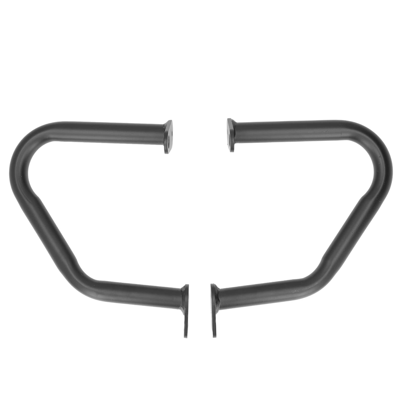 Motorcycle Engine Guard Crash Bars 2pcs - Durable Black Upgrade for Off-Road Riding