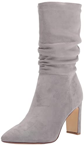 Grey Suedette