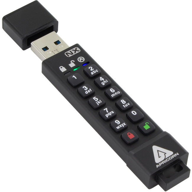 32GB 256-Bit AES XTS Hardware Encrypted Secure USB 3.0 Flash Drive - Protect Sensitive Data for Business, Finance & Personal Files