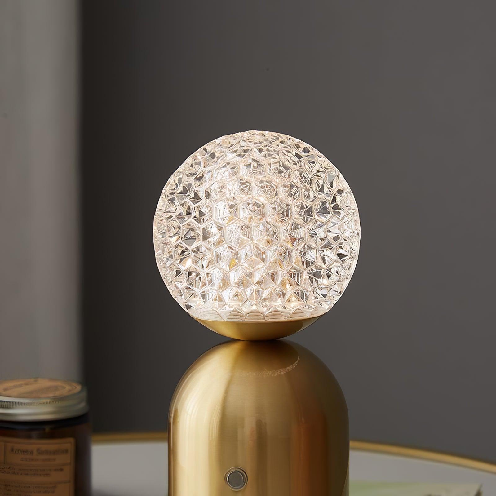 Atlas Rechargeable LED Table Lamp with Built-in Battery - Perfect for Bedroom, Living Room, and Office Desk Lighting