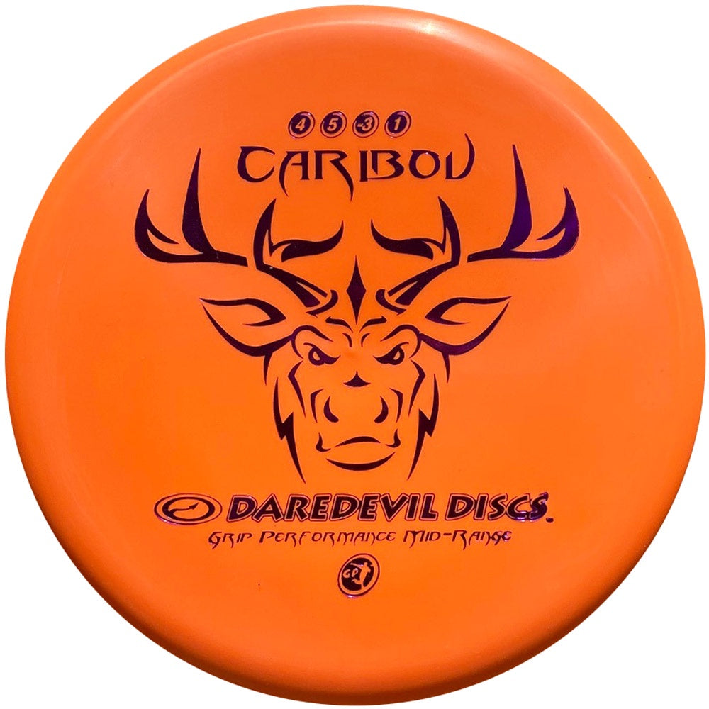 Premium Daredevil Disc Golf Caribou (GP) Mid-Range Driver - Perfect for Accuracy & Control in Wooded Courses | Ideal for Recreational & Tournament Play