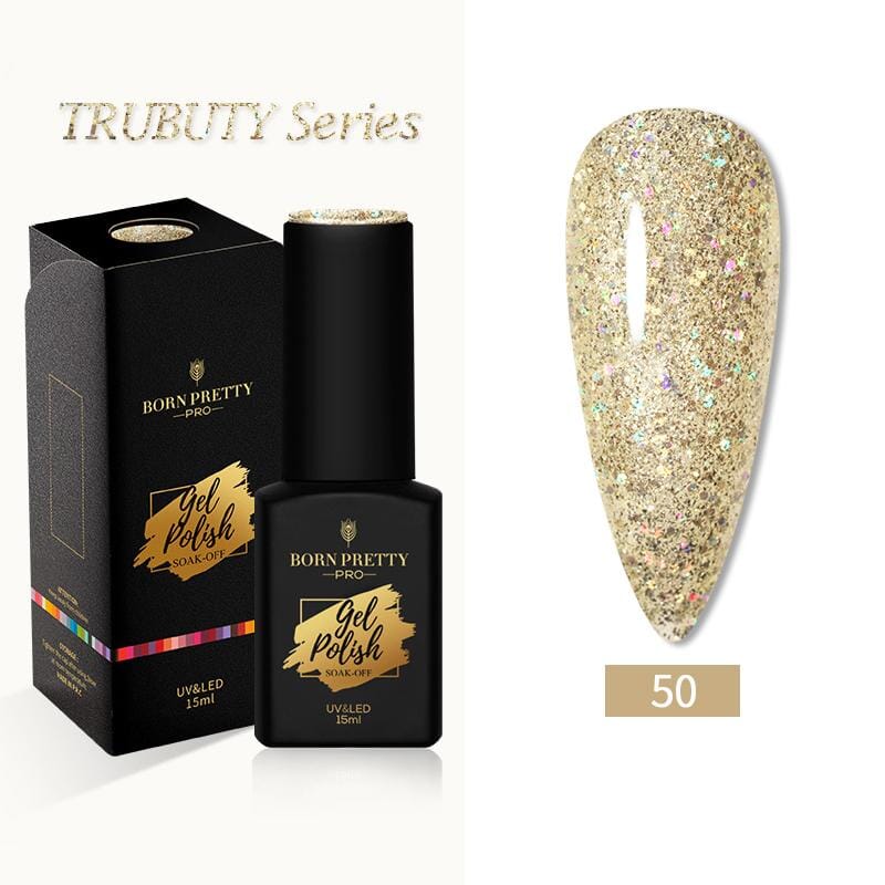 Trubuty Series Gel Polish 15ml - Long Lasting Nail Polish Kit for Salon & Home Manicure - Perfect for Nail Art, DIY Nails, and Professional Use
