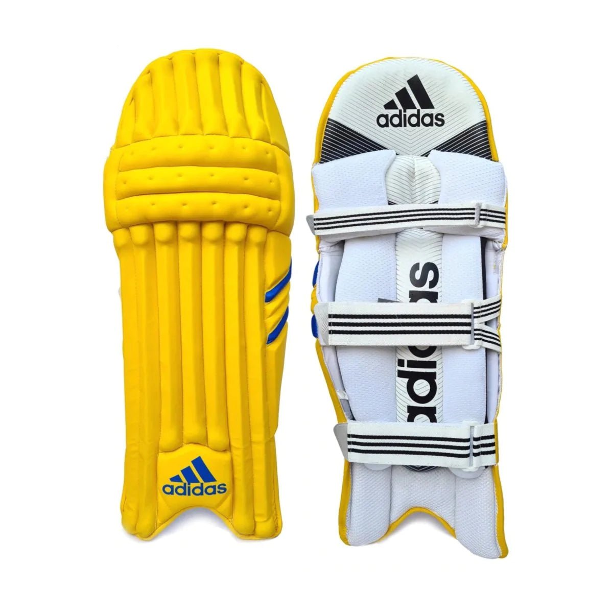 Adidas XT 1.0 Cricket Batting Pads - Yellow - Protective Leg Guards for Cricket Players - Perfect for Practice & Matches