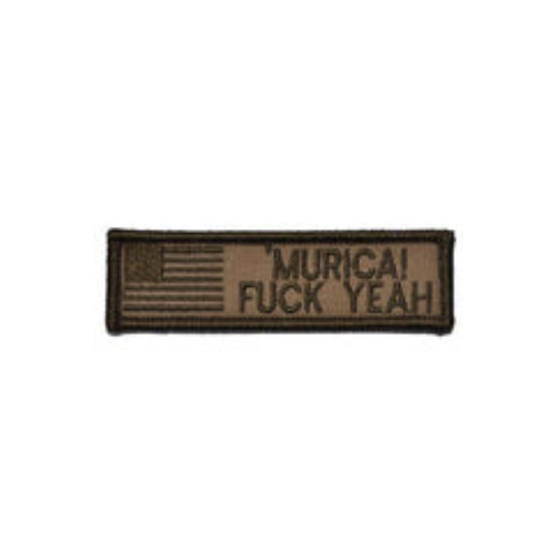 USA Patriotic Iron-On Patch - American Flag Embroidered Badge for Jackets, Hats & Bags | Perfect for 4th of July, Veterans Day & Patriotic Events