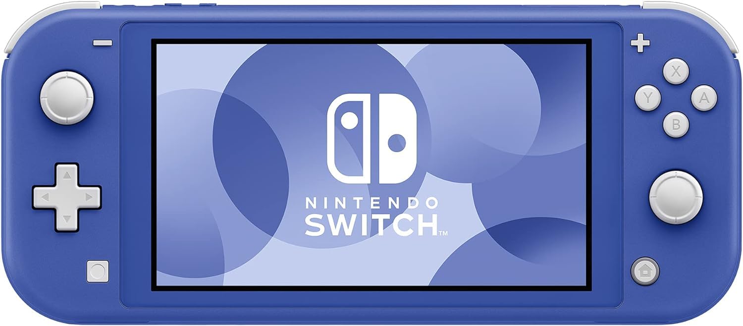 Refurbished Nintendo Switch Lite - Blue | Portable Gaming Console for Travel, Commuting & On-the-Go Entertainment