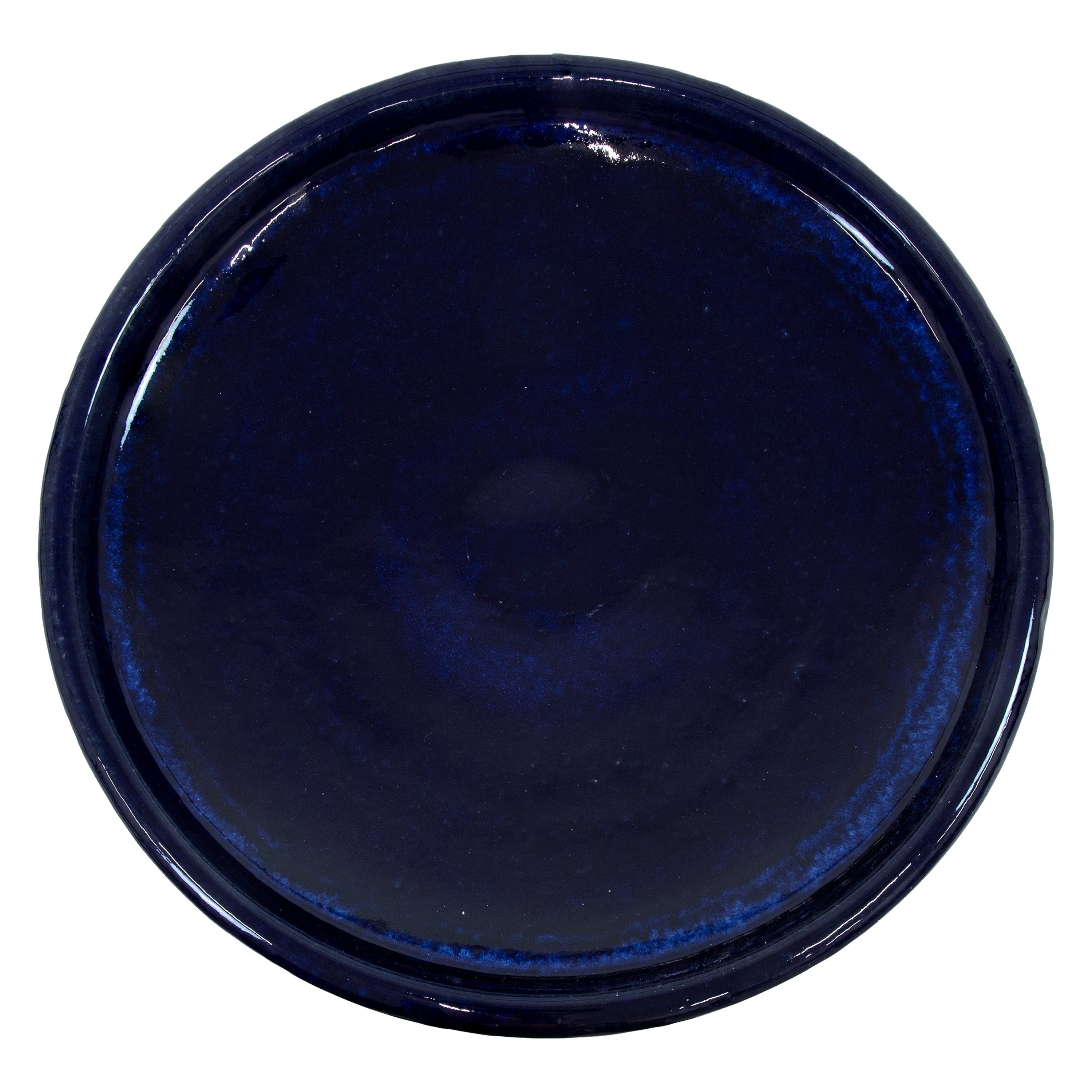 Sunnydaze Glazed Ceramic Duo Tone Outdoor Bird Bath - Garden Decor for Attracting Birds & Enhancing Outdoor Spaces