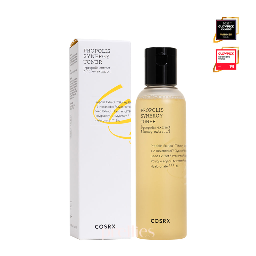 COSRX Full Fit Propolis Synergy Toner 150ml - Hydrating Facial Toner with Propolis & Honey Extract for Glowing Skin | Korean Skincare for Dry & Sensitive Skin | Daily Hydration & Skin Barrier Repair