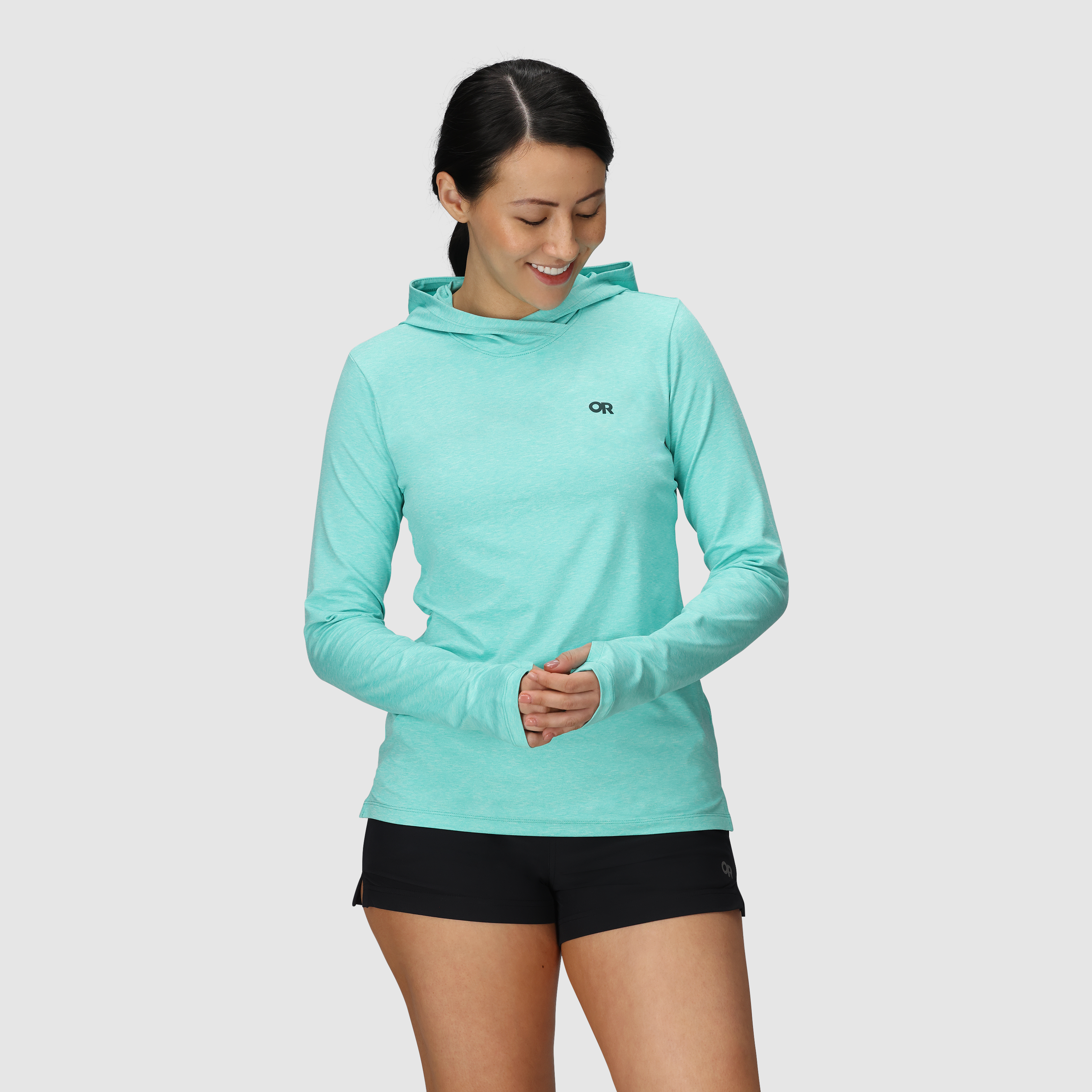 ActiveIce Spectrum Sun Hoodie for Women - UPF 50+ UV Protection, Lightweight & Breathable - Perfect for Hiking, Running & Outdoor Activities