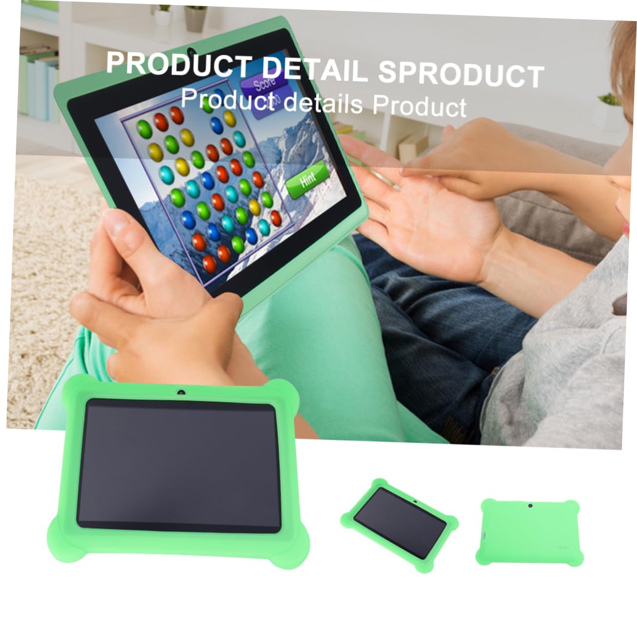 OSALADI Kids Tablet - 7 Inch Android WiFi Learning Pad for Children with Parental Control | Educational Games, eBooks & Videos | Perfect for Home, School & Travel