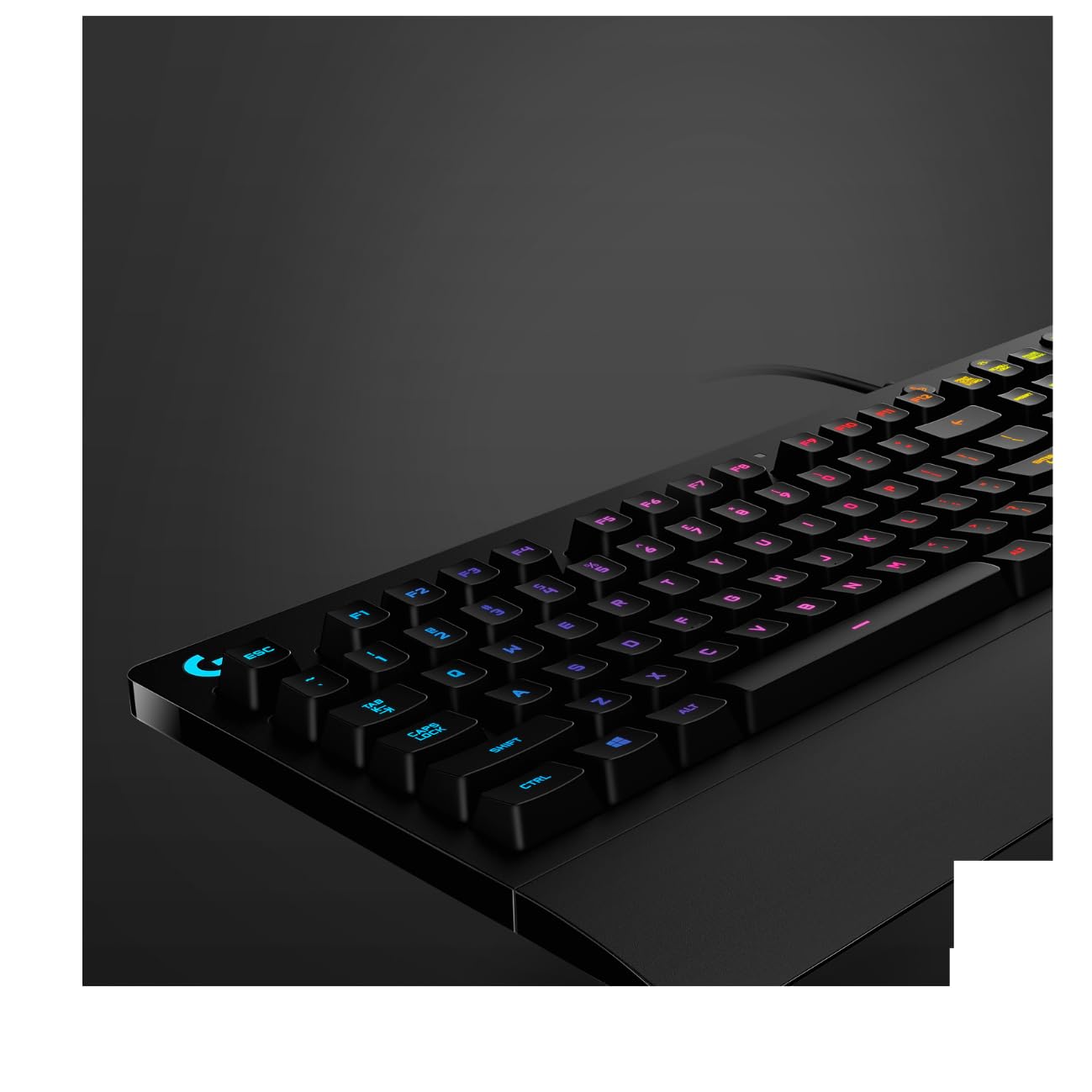 Logitech G213 Prodigy RGB Gaming Keyboard - Mechanical Feel, Spill-Resistant, Customizable Lighting - Perfect for PC Gaming, Typing & Office Work