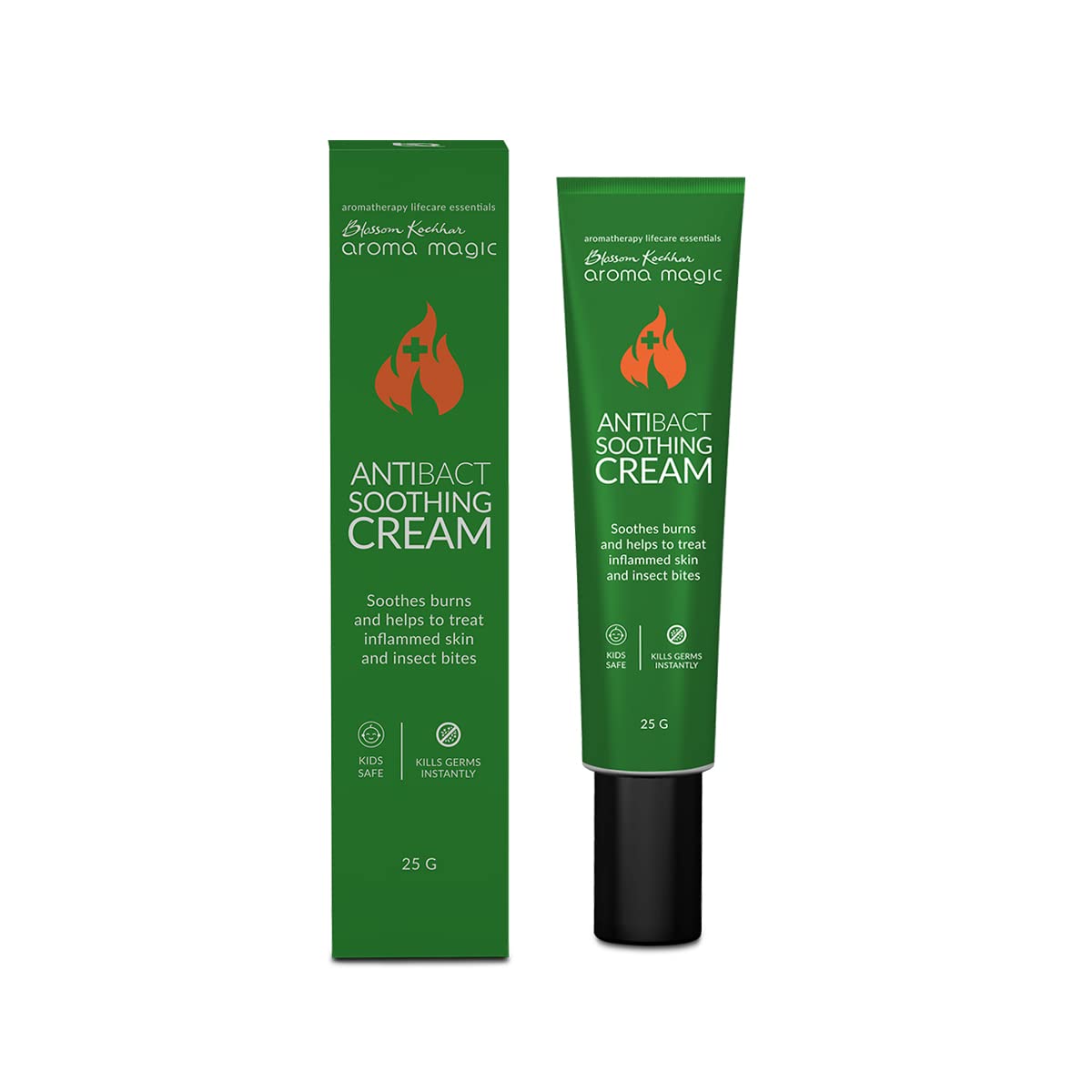 **Aroma Magic Combo: Nourishing Hand Cream (50g) + Soothing Cream (25g) for Dry, Cracked Skin, Burns & Cuts – Pack of 2 | Hydrating Skincare for Hands & Feet, Perfect for Winter Care & Daily Moisturizing**