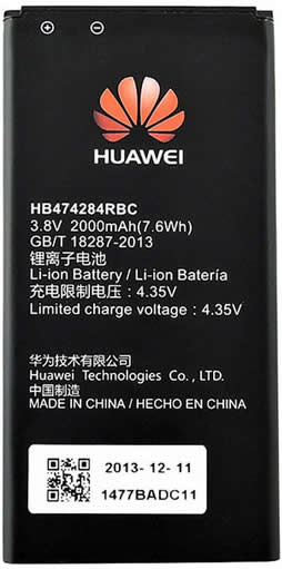 Original Huawei HB474284RBC Replacement Battery for Ascend Y550/Y5/Y625/Y635 - Long-Lasting Power for Smartphones - Perfect for Travel, Work & Daily Use