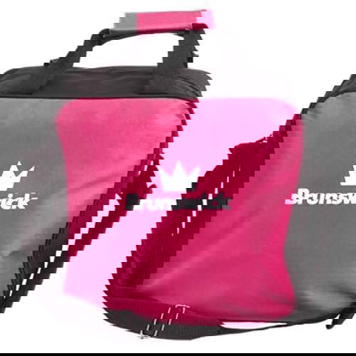 Brunswick T Zone Single Tote Pink Bowling Bag - Lightweight & Durable for Women & Men | Perfect for Bowling Alley, Gym, Travel & Sports Equipment Storage