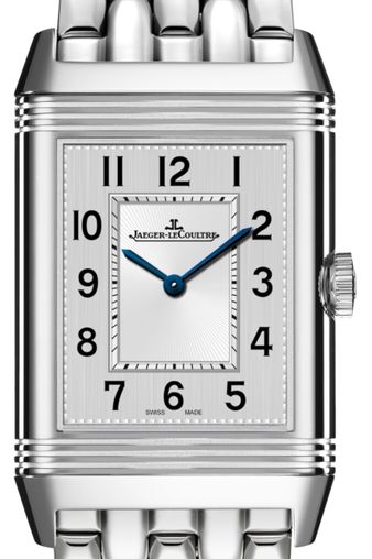 Jaeger-LeCoultre Reverso Classic Duetto Stainless Steel & Diamond Ladies Watch - Luxury Swiss Timepiece for Women, Perfect for Gala Events & Business Meetings