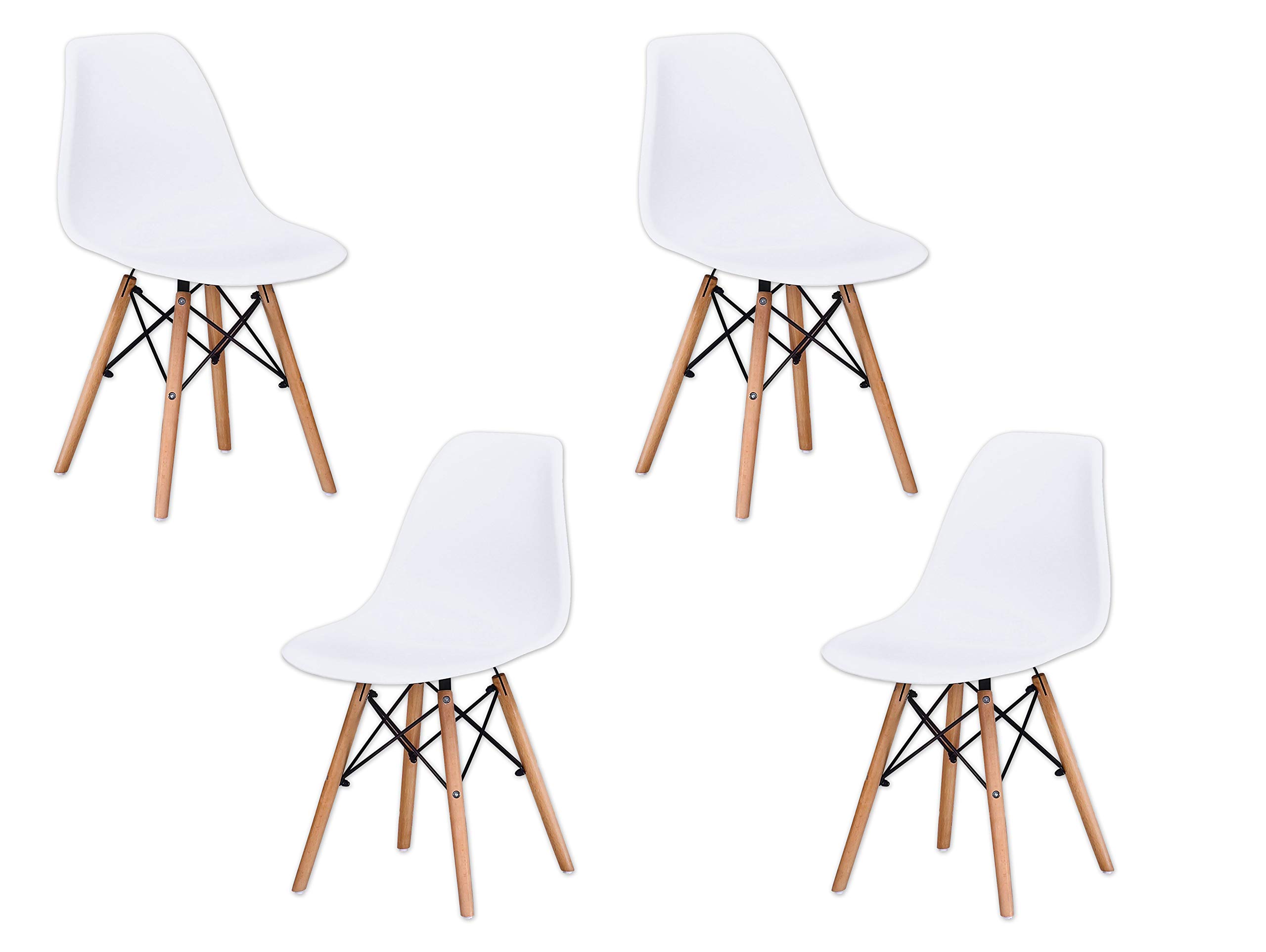 Best Master Furniture G02WC - Modern White Office Chair with Ergonomic Design for Home & Workspace Comfort
