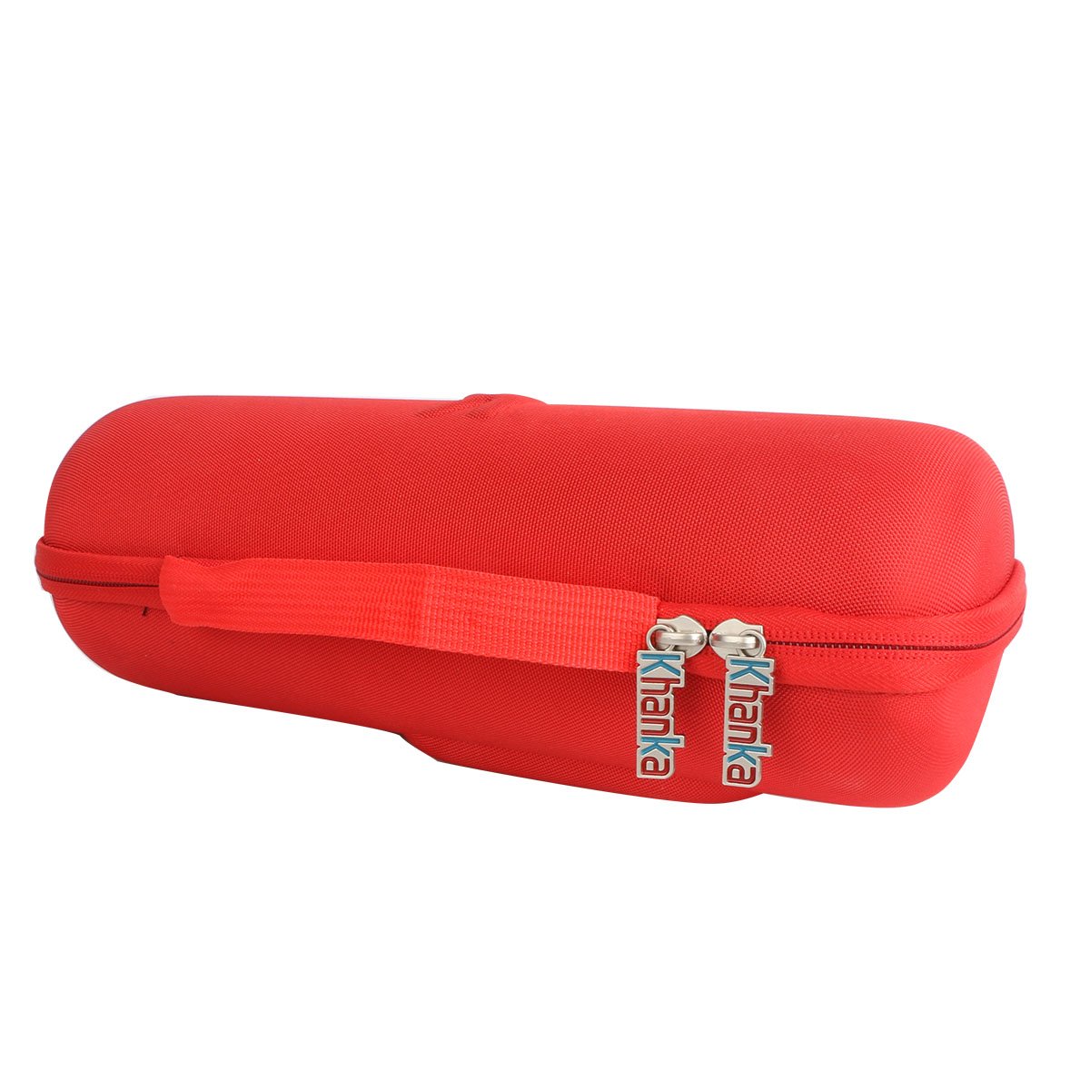 JBL Charge 3 Waterproof Bluetooth Speaker Case - Durable Hard Travel Cover with Extra Storage for Charger & Cable (Red) | Perfect for Outdoor Adventures, Beach Trips & Travel Protection