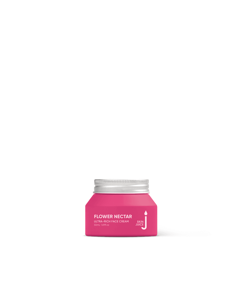 Skin Juice Flower Nectar - Organic Face Serum for Hydration & Anti-Aging | Perfect for Daily Skincare Routine & Nighttime Treatment